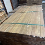 Ca. 84x Guyana Ipé planken geschaafd, 21x70mm, lengte 215cm